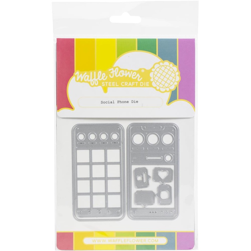 Waffle Flower Die Social Phone