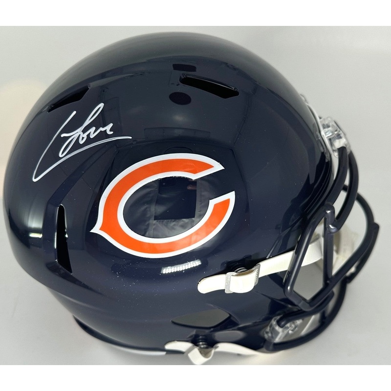 Bears COLSTON LOVELAND Signed Full Size Replica Speed Helmet AUTO – BAS