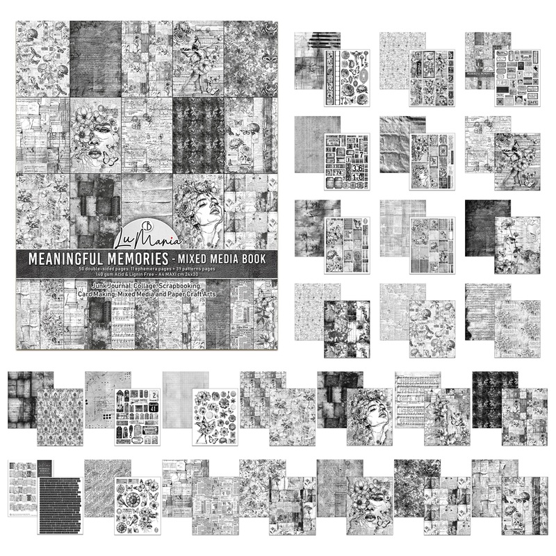Ciao Bella Mixed Media Book A4 Maxi Meaningful Memories