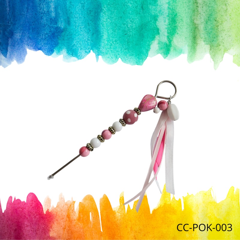 Le chaos cratif Le Pic-pic|pink|peach|Purple|turquoise|jaune|Multicolor