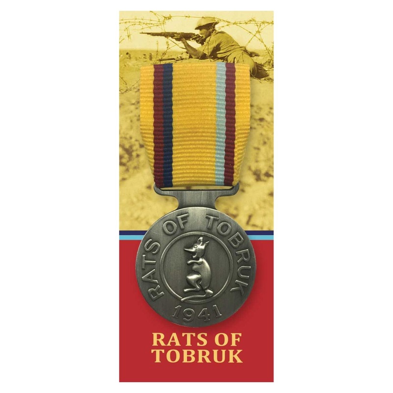 Second World War Rats of Tobruk Medal Replica