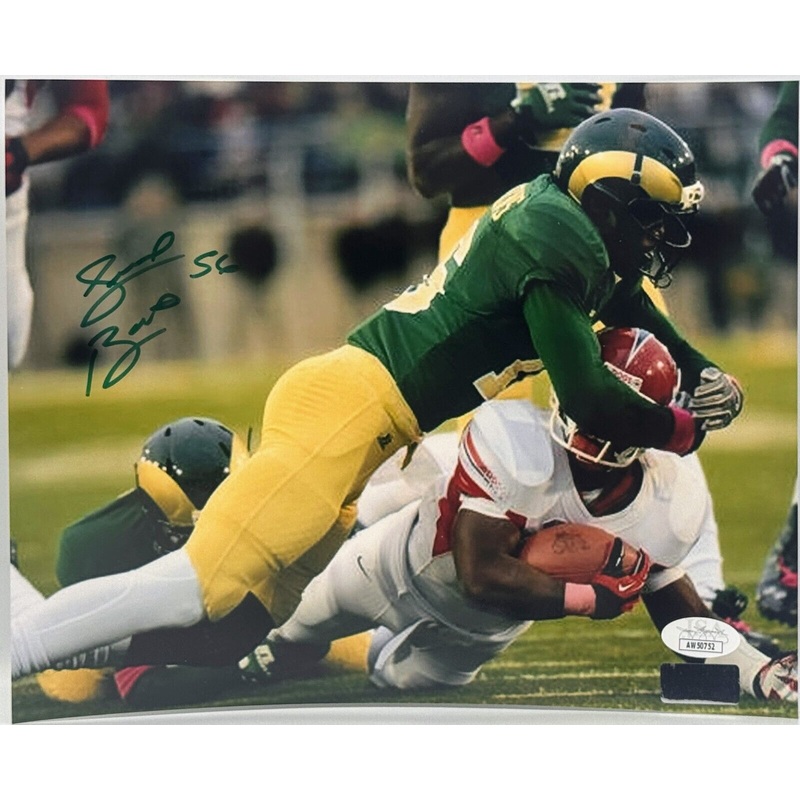 Shaquil Barrett (CSU Rams) Autographed 8×10 Photograph (James Spence COA)