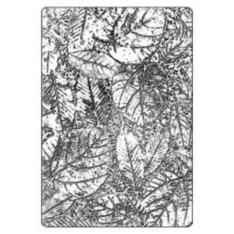 Sizzix  Embossing Folder A5 by Tim Holtz Foliage