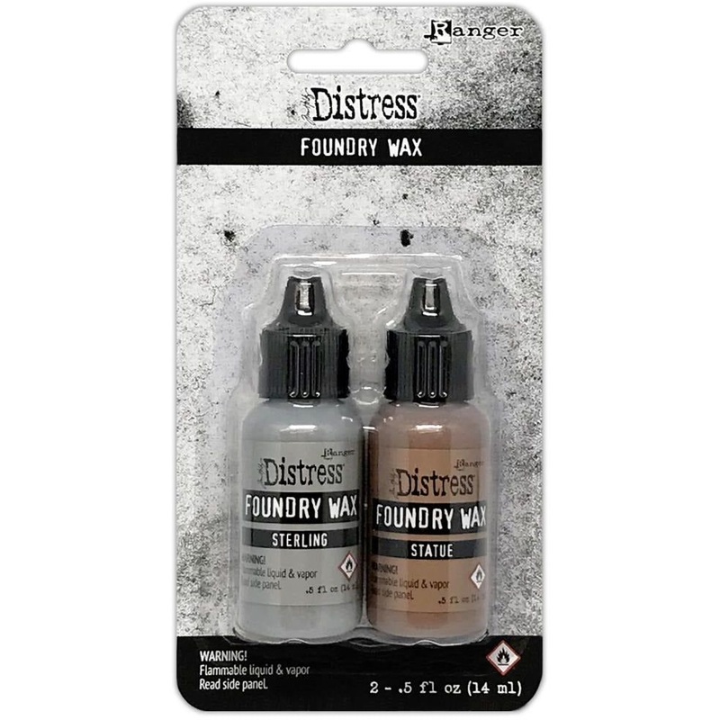 Sterling & Statue Distress Foundry Wax Kit by Tim Holtz