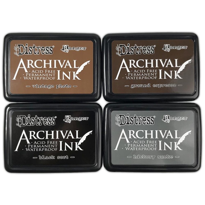 Tim Holtz Distress Archival Ink Pad Stack Basics