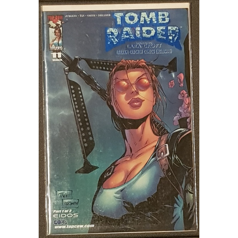 Tomb Raider #11 VF/NM Graham Crackers Dynamic Forces Blue Foil Exclusive Variant
