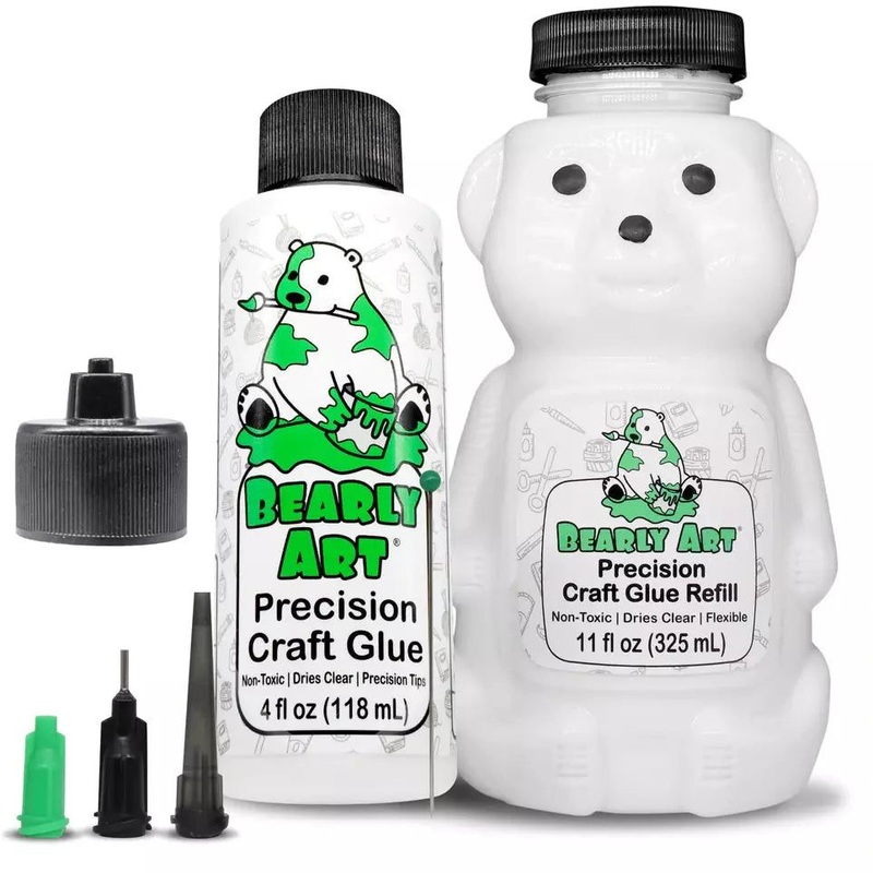 Bearly Art Precision Craft Glue – The Bundle