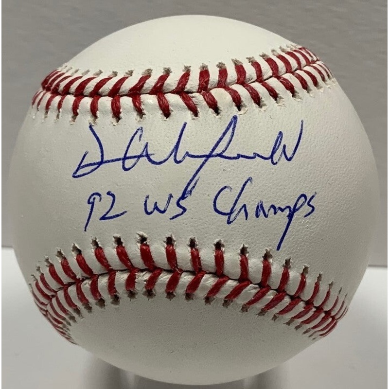 Blue Jays DAVE WINFIELD Signed Official MLB Baseball AUTO w/ ’92 WS Champs JSA