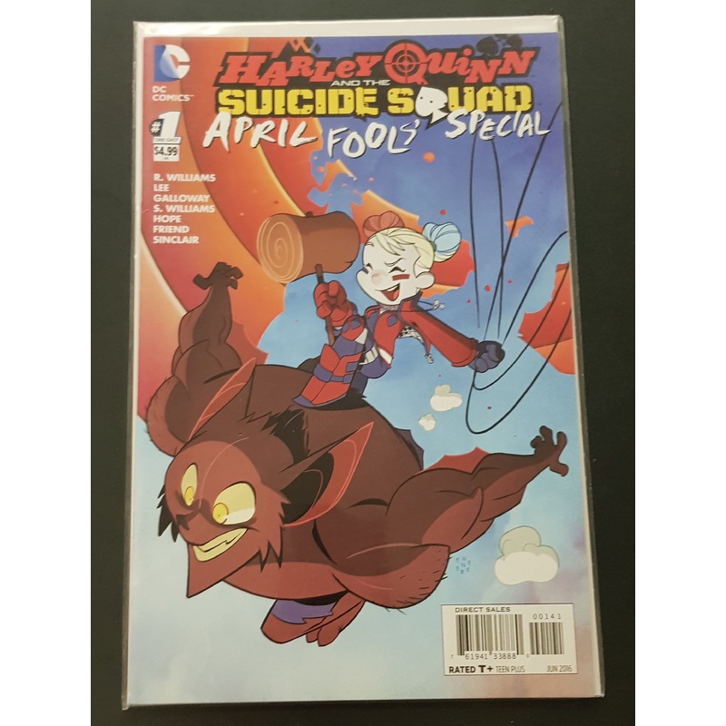 Harley Quinn and the Suicide Squad April Fool’s Special #1 NM-  Sean Galloway Variant