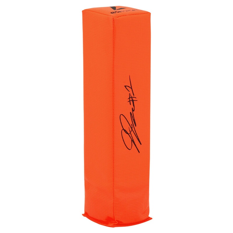 Jaylon Johnson Signed BSN Orange Endzone Football Pylon – (SCHWARTZ SPORTS COA)