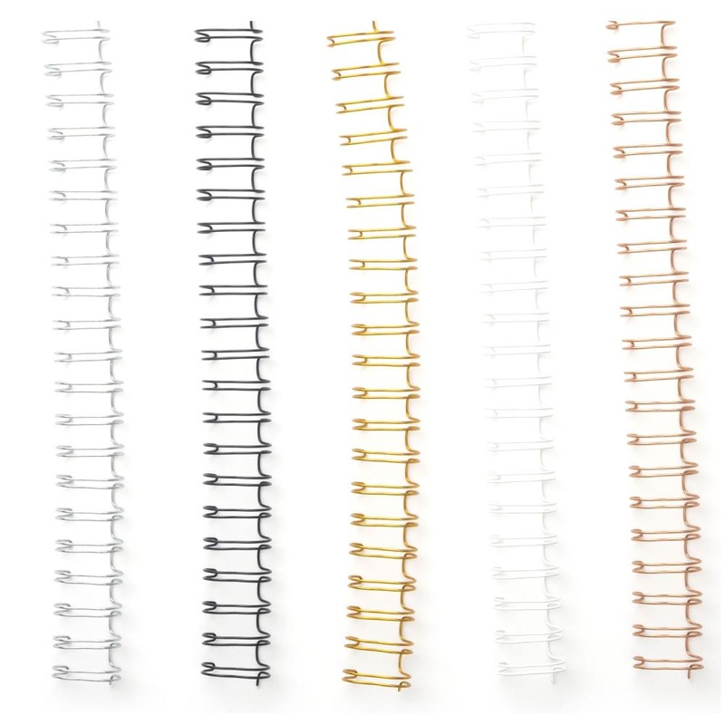 We R Memory Keepers Cinch Binding Wires 30/Pkg Metallic