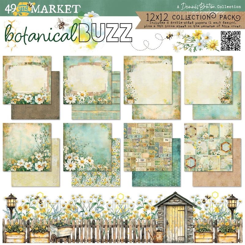 49 And Market Collection Pack 12X12 Botanical Buzz