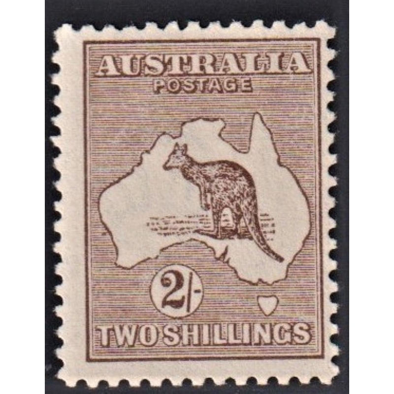 AUSTRALIA 1913 2/- VIOLET FINE   UNMOUNTED  MINT  SG 41