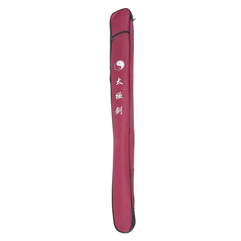 Canvas Sword Sleeve For Tai Chi Training Portable And Durable Design Red 1Pack