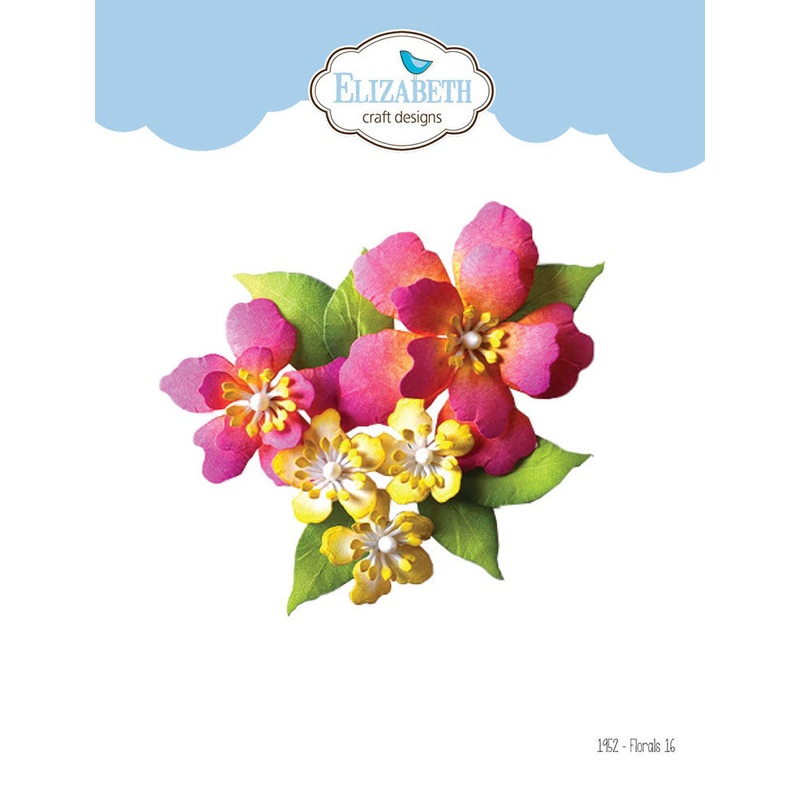 Elizabeth Craft Designs – Florals Volume 4 Collection – Dies – Florals 16