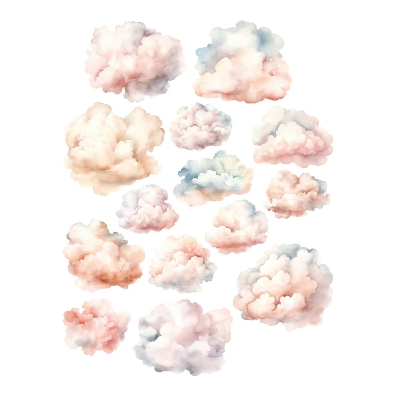 Simply Stated – Sweet Spring Skies Clouds Ephemera