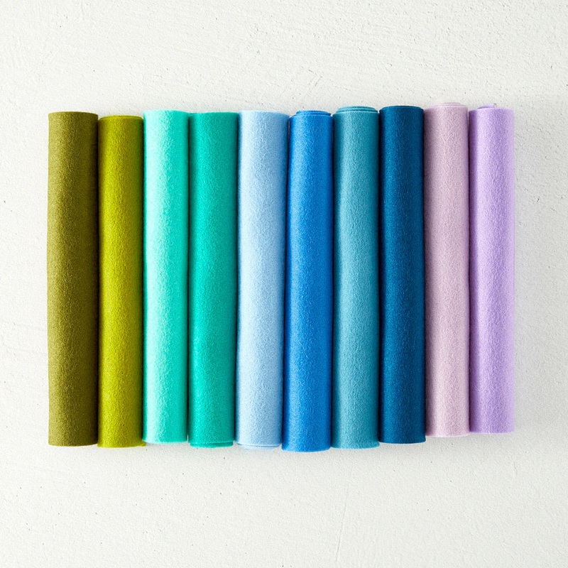 Spellbinders Merino Wool Felt Sheets Collection – Cool