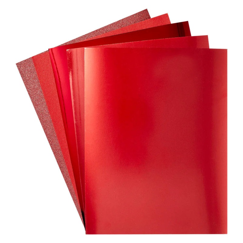 Spellbinders Ruby Assortment Treasured Cardstock 8-1/2 x 11 – 15 Pack