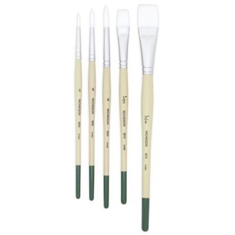 Synthetic Watercolor Brush Series 8000 Set (5pc)