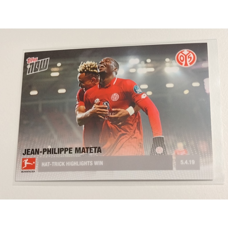 2018-19 Topps Now Bundesliga #100 Jean-Philippe Mateta Trading Card