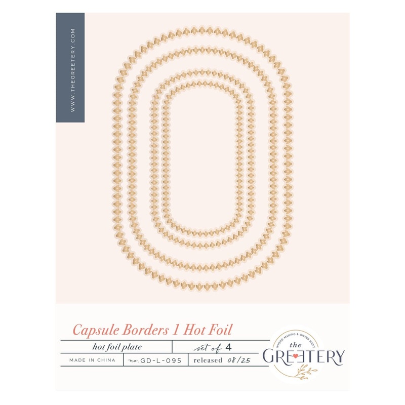 Capsule Borders 1 Hot Foil