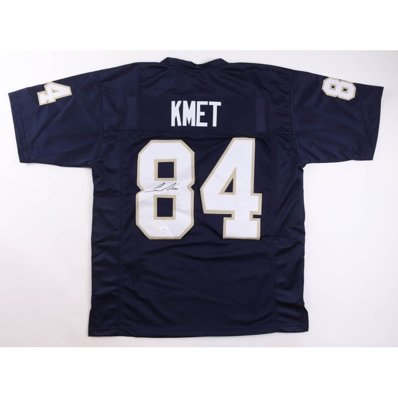 Cole Kmet Signed Notre Dame Fighting Irish Jersey (JSA) Chicago Bears T.E.
