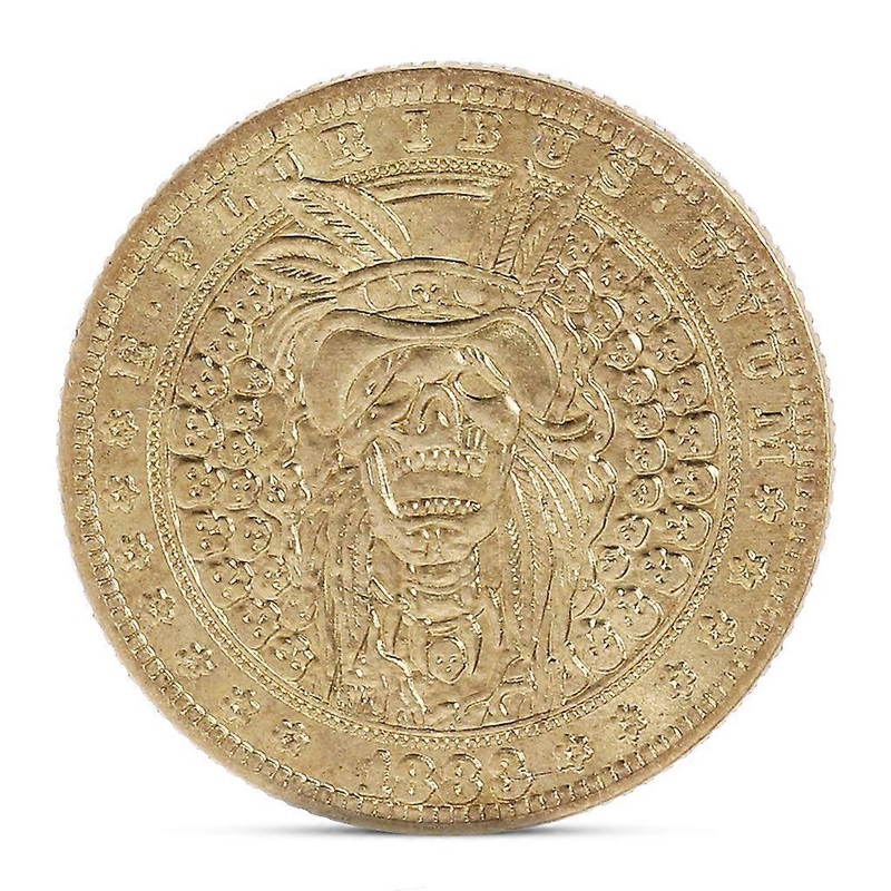 Imitation Ancient Gold Coins Commemorative Coin Antique Imitation Handicraft Hom  Gold