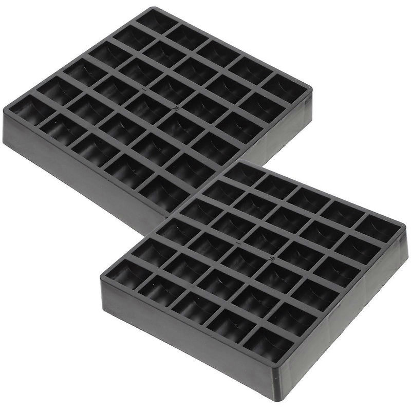 Market Coin Storage Box Coin Organizer Box for Storage Use 2Pcs