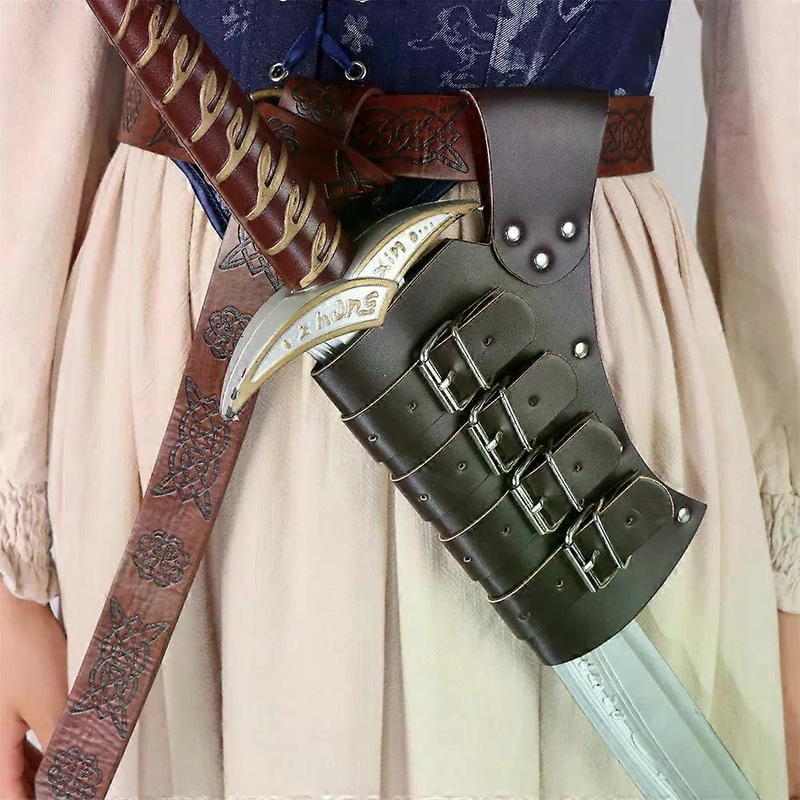 Medieval Sword Sheath Cutlass Warrior Retro Style Scabbard Holder Dagger Rapier Scabbard For Cosplay Stage Party Pirate Woman