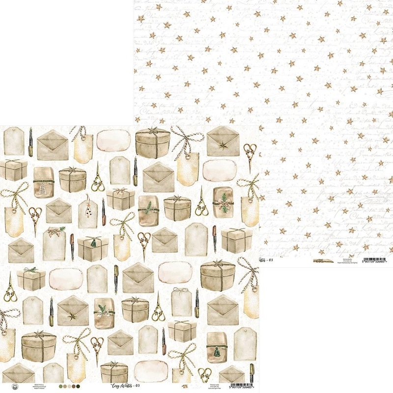 P13 Cosy Winter Double-Sided Cardstock 12X12 #03