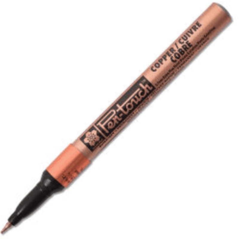 Pen-Touch Paint Marker – Copper .7mm Extra Fine Tip