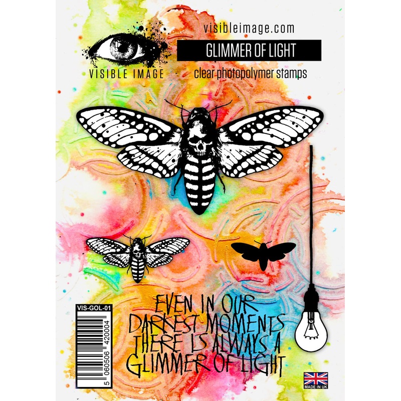 Visible Image Glimmer of light stamps set