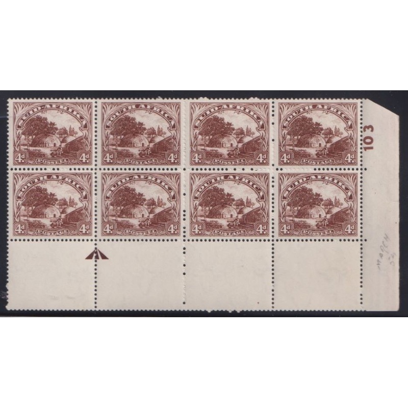 1952 4d  CYLINDER/ARROW  BLOCK UM   – SACC 117