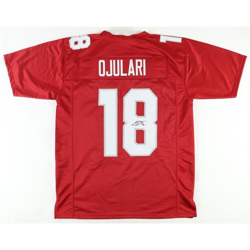 BJ Ojulari Signed Arizona Cardinals Jersey (JSA COA) Cards 2023 2nd Round Pick