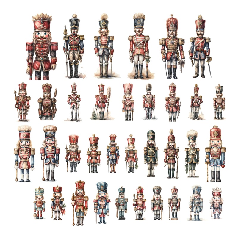 Simply Stated – Christmas Village Nutcracker Ephemera