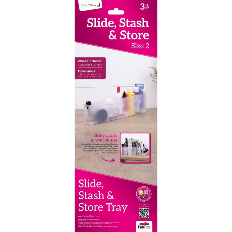 Totally Tiffany Slide, Stash & Store 3/Pkg Size #2