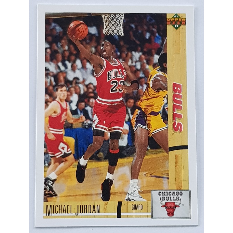 1991-92 Upper Deck Basketball Michael Jordan #44 Trading Card
