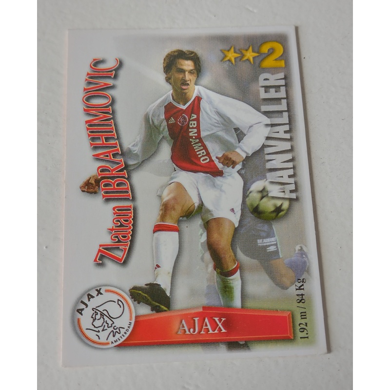 2003-04 All Stars Eredivisie TCG Zlatan Ibrahimovic Trading Card