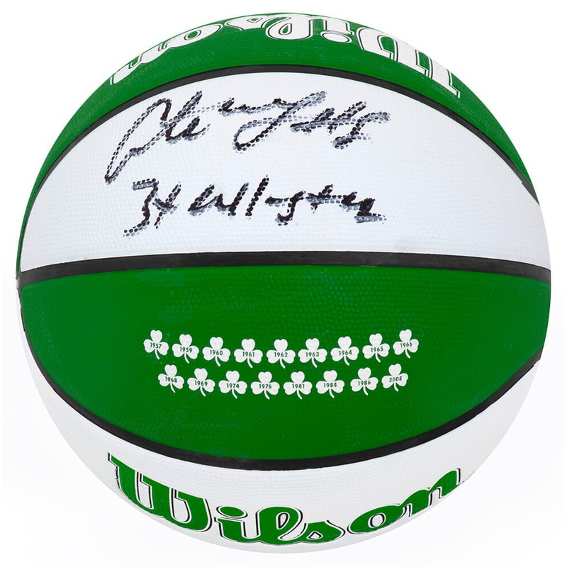 Antoine Walker Signed Celtics Wilson City Logo Basketball w/All Star – (SS COA)