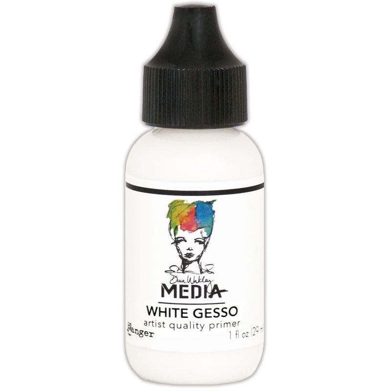 Dina Wakley Ranger Media Gesso, White (1oz)