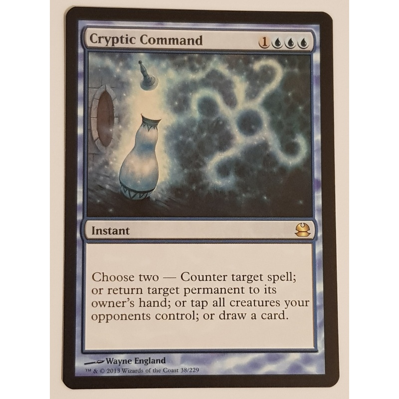 Magic the Gathering Modern Masters 2013 Cryptic Command #038 Trading Card