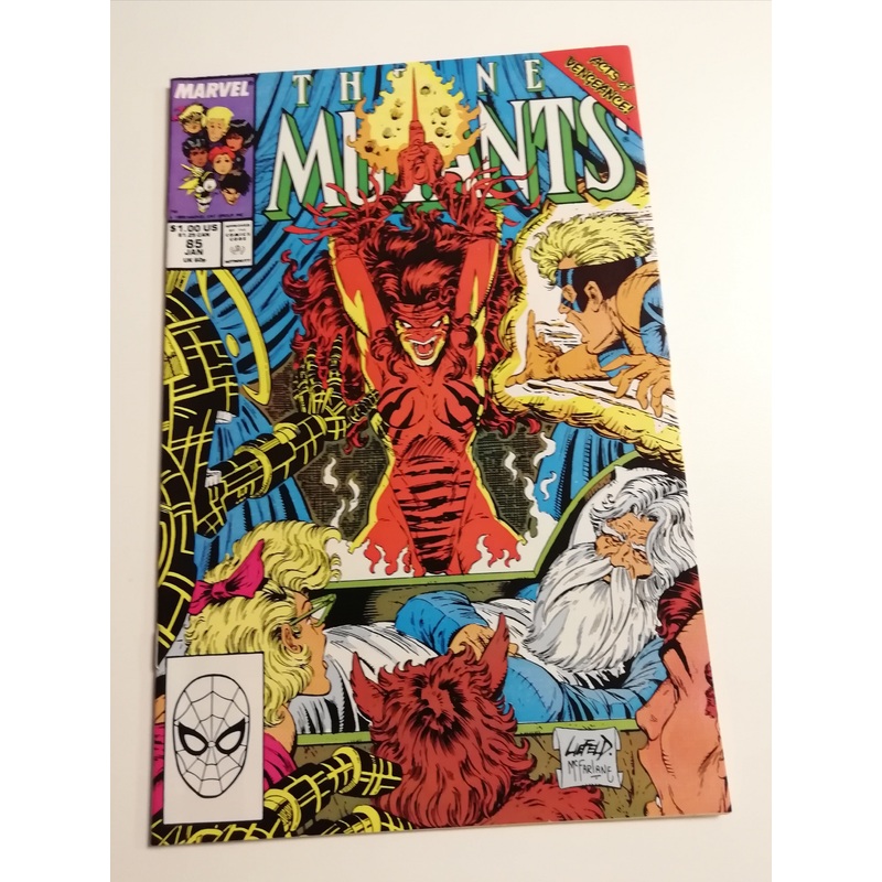 New Mutants #85 VF+