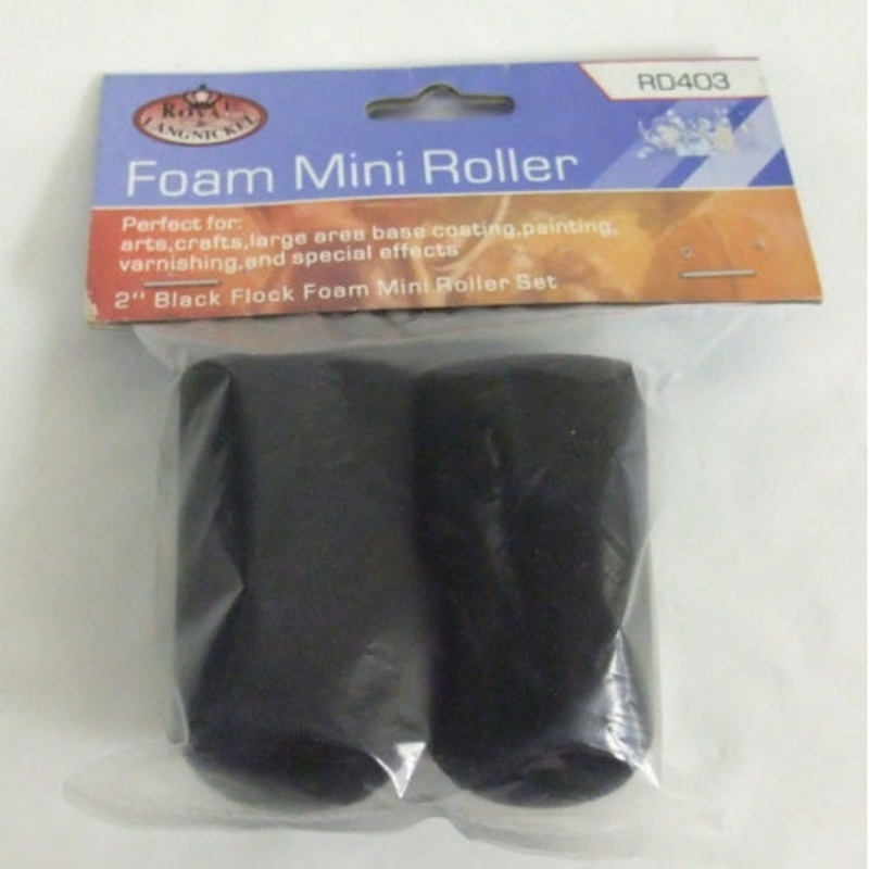 Royal Brush Crafter’s Choice Foam Rollers 2 Mini Roller Refill – Peggable