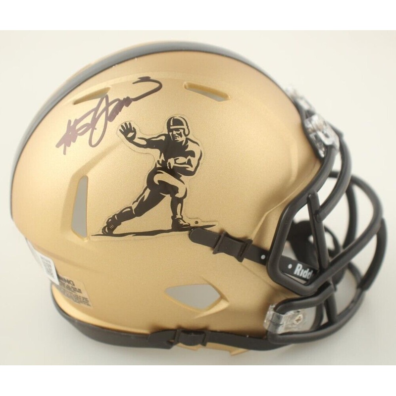 Steve Spurrier Signed Heisman Logo Speed Mini Helmet (Beckett) Florida Gators QB