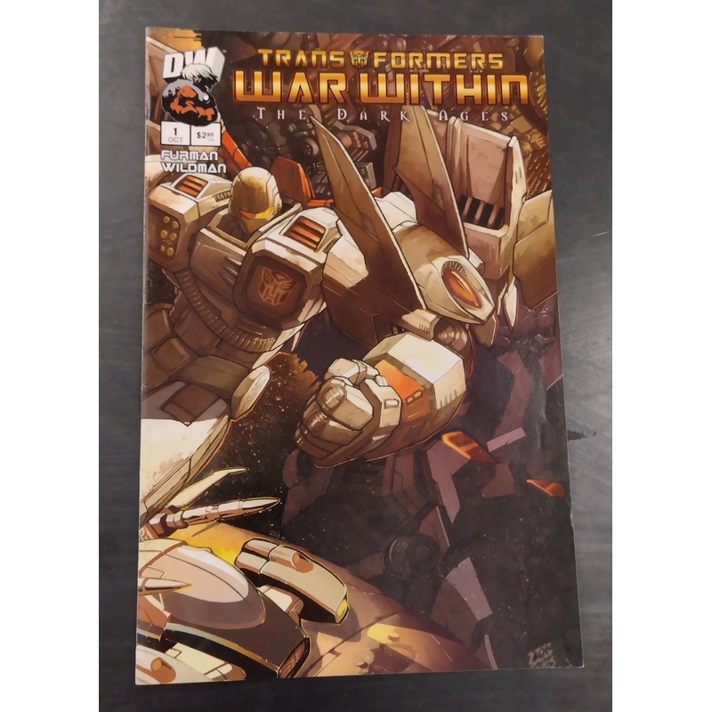 Transformers War Within the Dark Ages #1 FN Cover C Variant