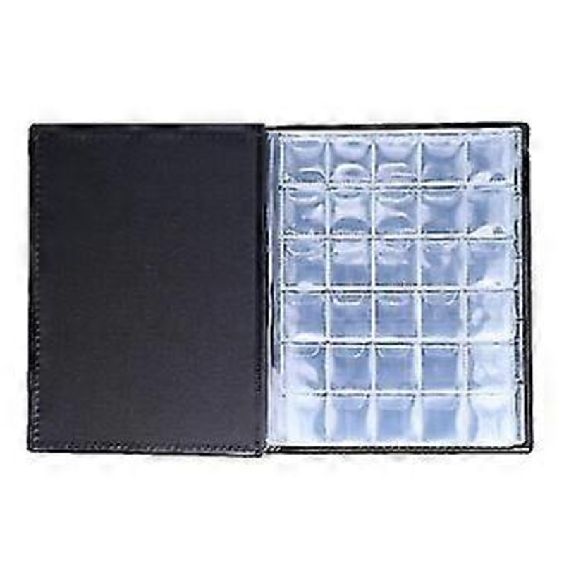 10 Pages 250 Coin Holder Coin Medal Badge Storage Album Gift