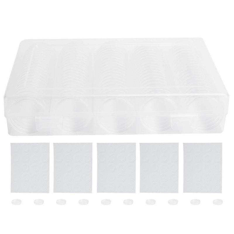 2025 Coin Collector’s Haven, Coin Protectors for Your Valuable Finds, Coin Display Storage to Showcase Your Treasures, Coin Capsule Holder in Transpar