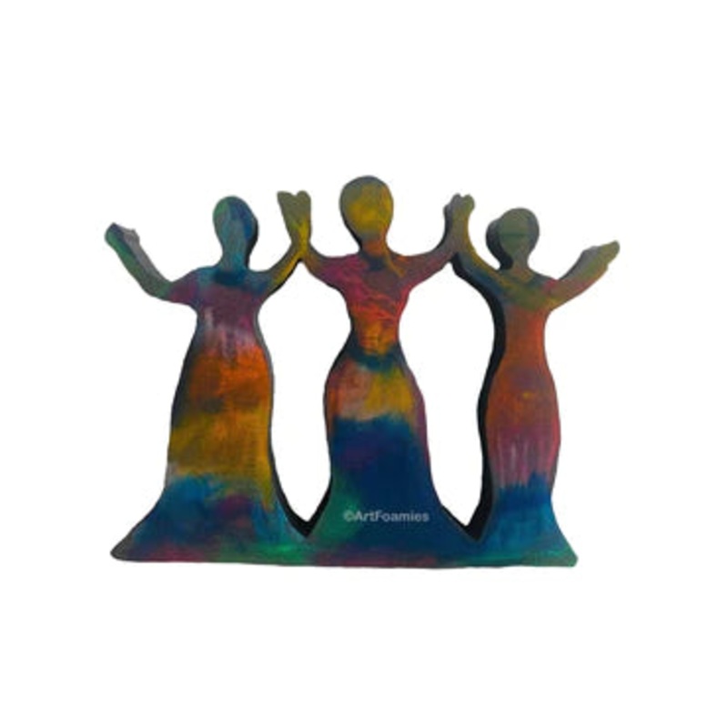 ArtFoamies Gina Ahrens | Celebration | Foam Stamp