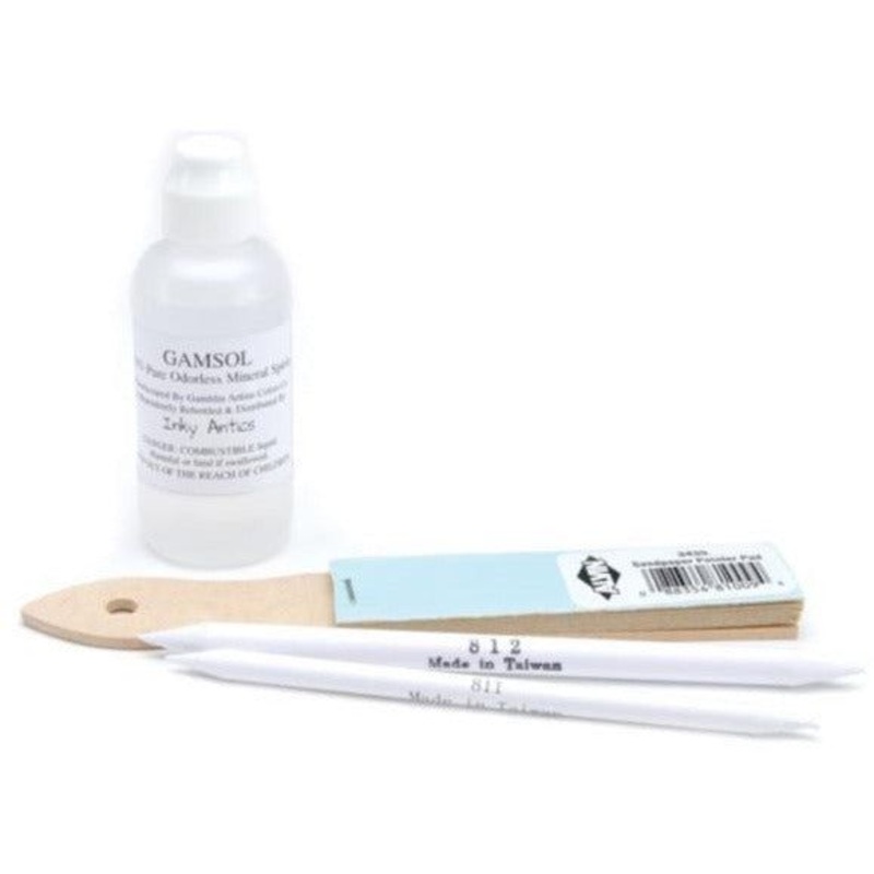 Gamsol Odorless Mineral Spirits Blending Kit for Colored Pencils