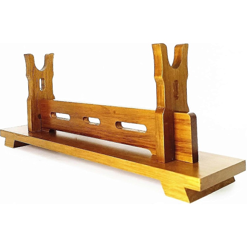 Katana Stand, Samurai Sword Display Stand, Wall Mount, Supports All Swords